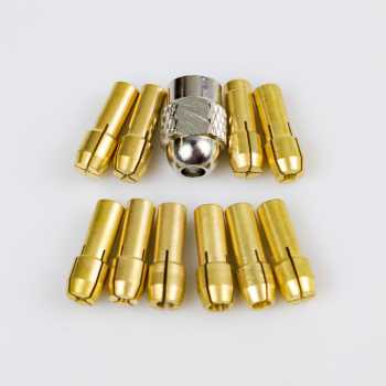 TG-DE149 Chuck Mata Bor Drill Brass Collet 11PCS - DMPJ-31