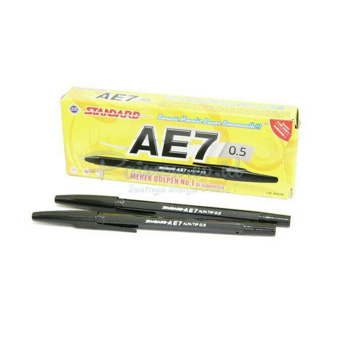 

Kualitas Terbaik PULPEN BALLPOINT STANDARD AE 7 HITAM GROSIR TERMURAH ON SALE