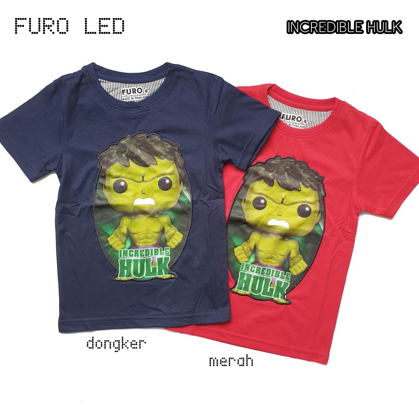 Kaos Anak Laki FURO LED HULK