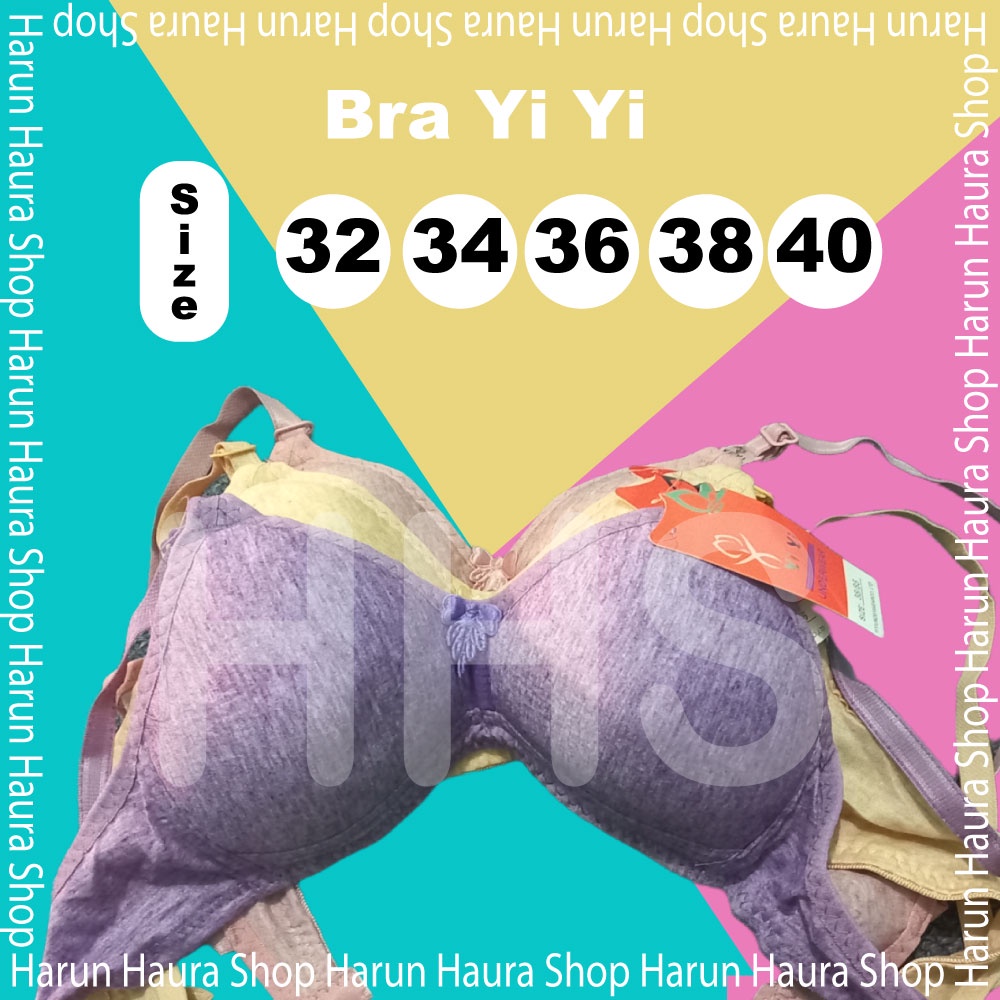 Bra YIYI Busa Tipis Tanpa Kawat Import / BH Remaja Dewasa Import