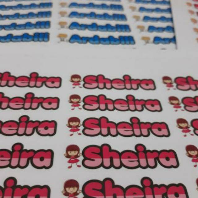 

STIKER STICKER STIKER ANAK MURAH STIKER LABEL NAMA STIKER CUTTING CUTTING STIKER STIKER WATERPROOF