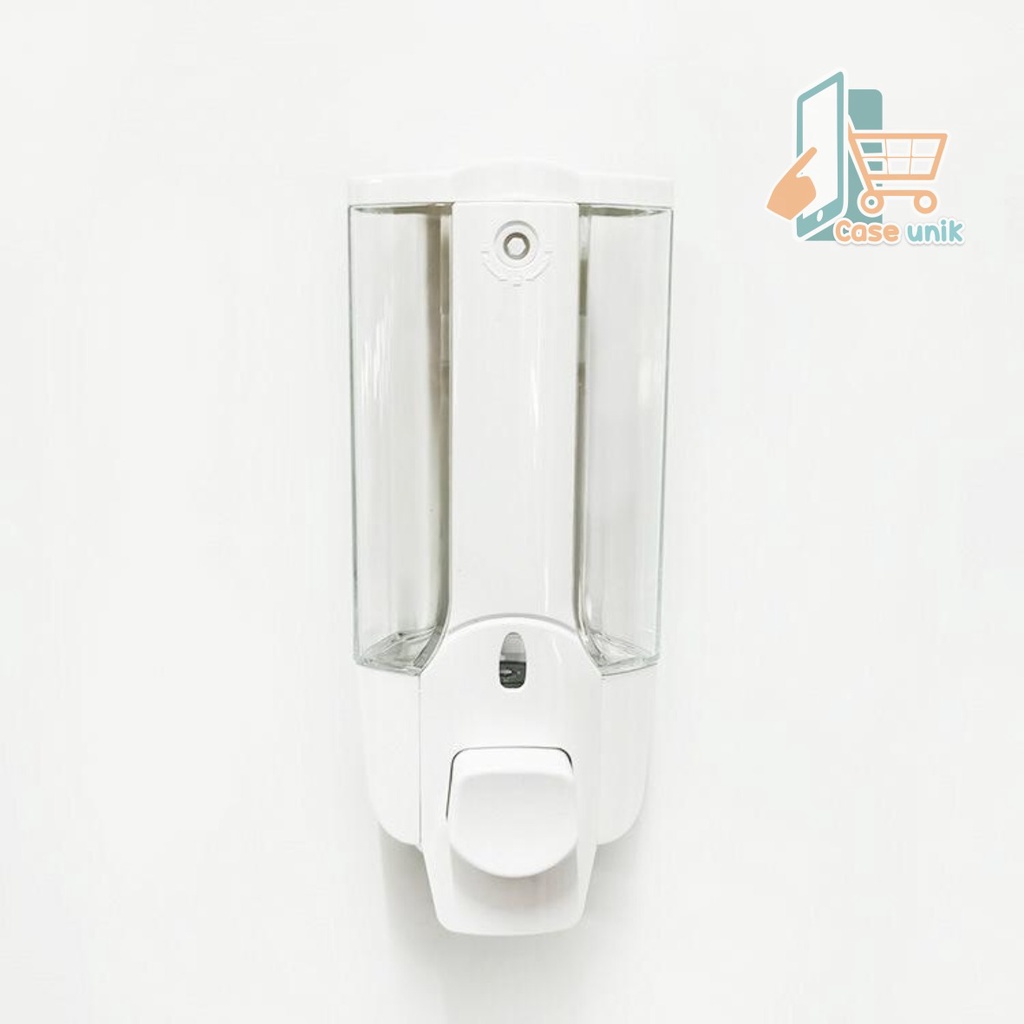 RT86 TEMPAT HAND SOAP WASHING HAND DISPENSER SABUN CAIR SINGLE KEY LOCK TUBE DOUBLE 1 TABUNG DINDING WC CS3951