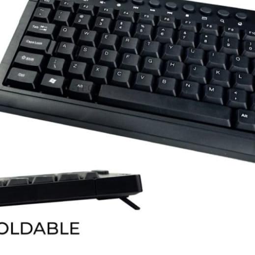 ➻ M-Tech MTK-01 Keyboard Mini Multimedia USB 2.0 Keyboard External For PC Laptop ▼