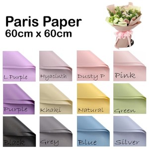 

Wrapping Paris Paper (Wrapping Bunga Murah - Kertas Bunga Murah) / 10 LEMBAR