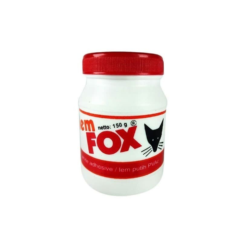 Lem Fox Putih PVAC Original Putih 150gr