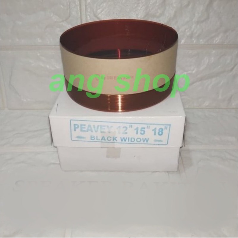 Spool Spol Spul Voice Coil Speaker Peavey Black Widow BW 12 15 18 Inch Inci
