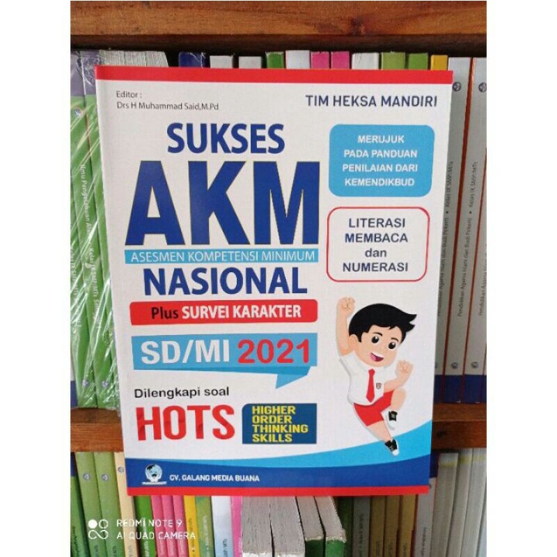 

Sukes AKM Nasional SD/MI Terbaru 2021 Original