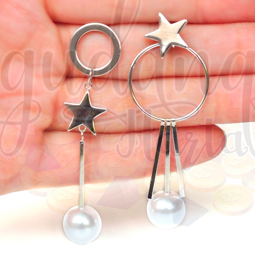 Anting Asimetris Star GH 203202