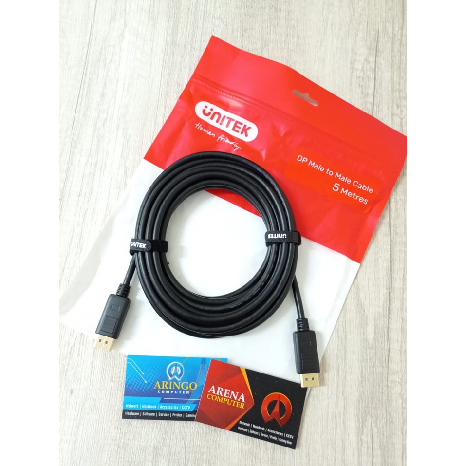 UNITEK DISPLAY PORT 1.2 CABLE 5MY-C610BK