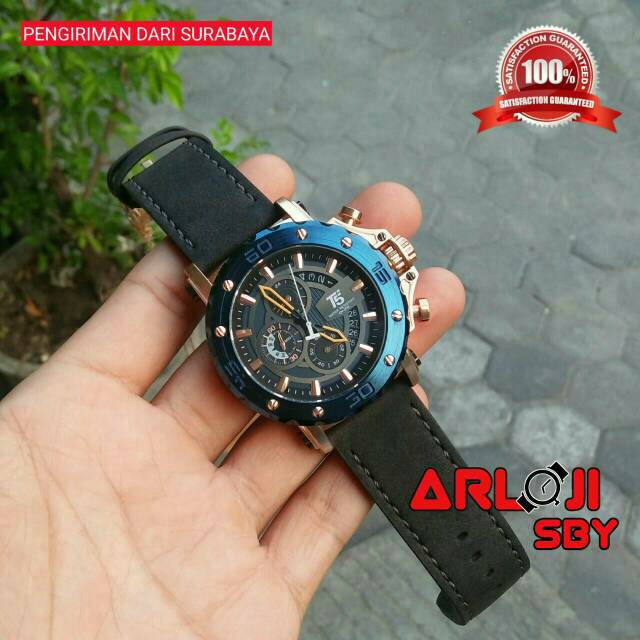 Jam tangan pria T5 H3641 chrono original tahan air