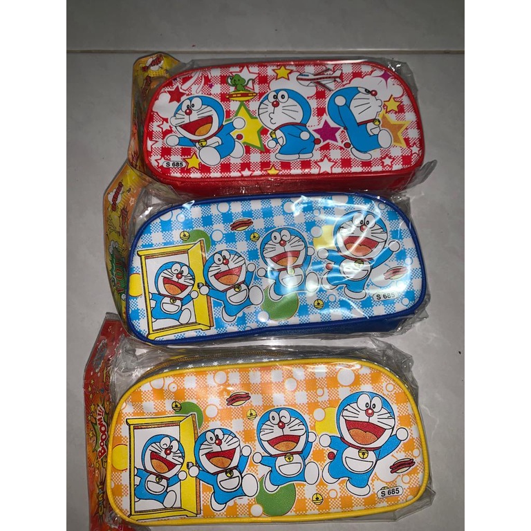 

Tempat pensil kain motif doraemon lucu - S685