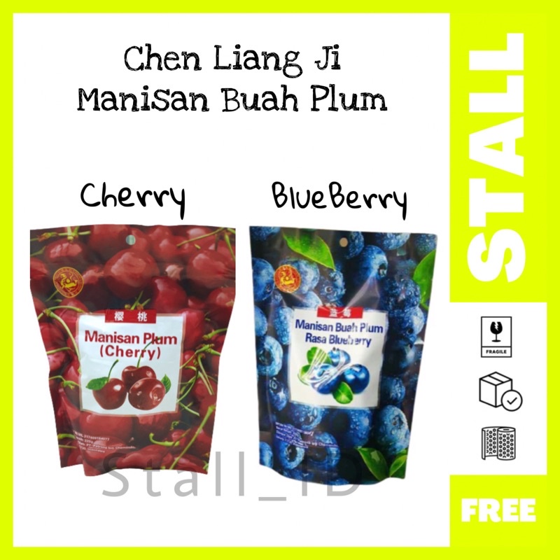 

Manisan Buah Plum Chen Liang Ji 220Gram (Cherry - Blueberry)