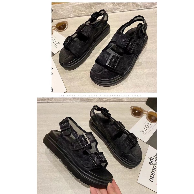 sn-3010 sandal wanita import fashion sandal wanita slip-on best seller ai 0103 sandal import kekinian