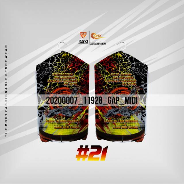 Kerodong murai printing