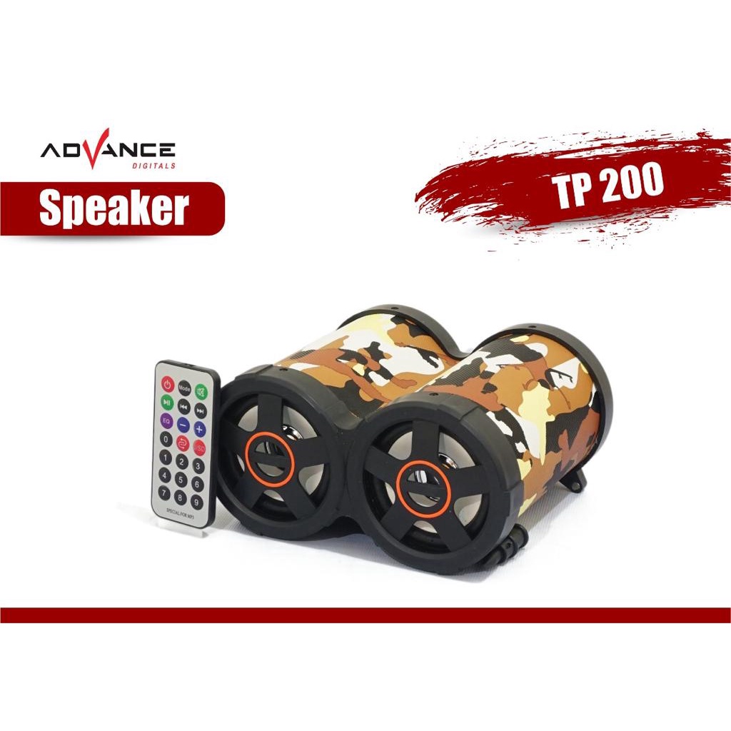 Speaker Teropong Advance TP200 / TP200 Lampu / TP200 BT Bluetooth