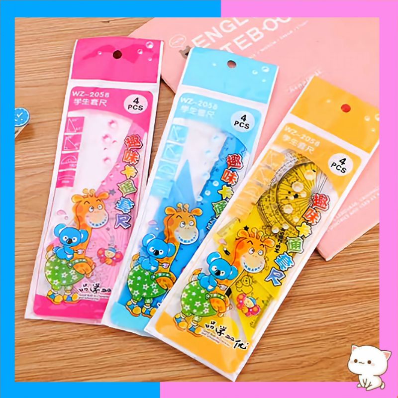

set alat penggaris