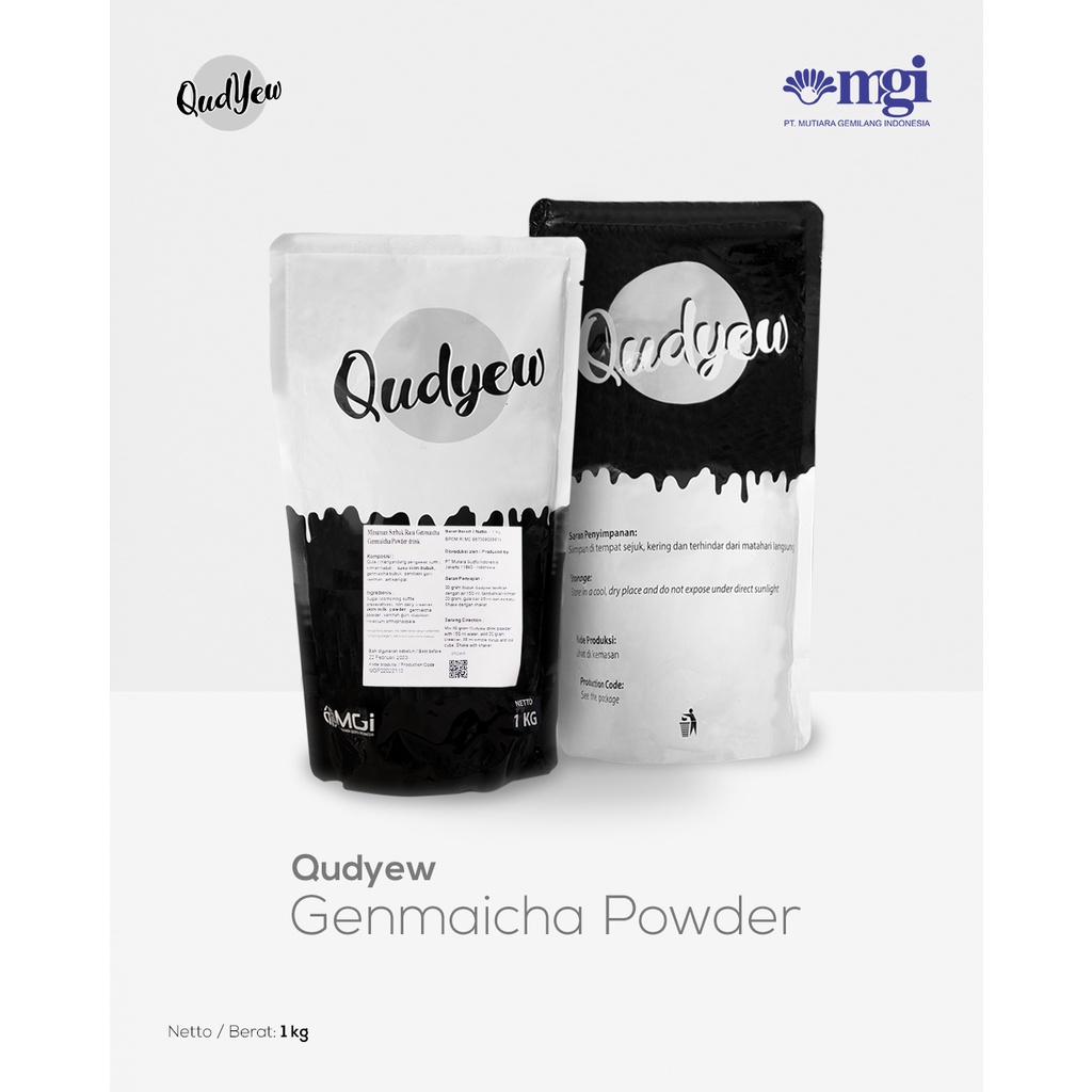 

GENMAICHA POWDER / BUBUK MINUMAN RASA / BUBUK MINUMAN GENMAICHA / BUBUK MINUMAN KEKINIAN - GENMAICHA POWDER 1KG