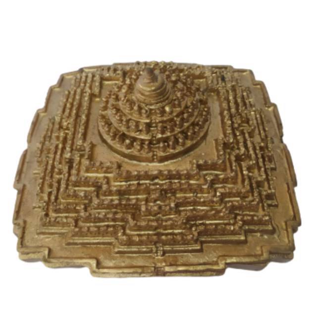 TERMURAH! MINIATUR CANDI BOROBUDUR UKURAN 18 X 18 X 8 CM BAHAN FIBERGLASS - SOUVENIR UNIK JOGJA