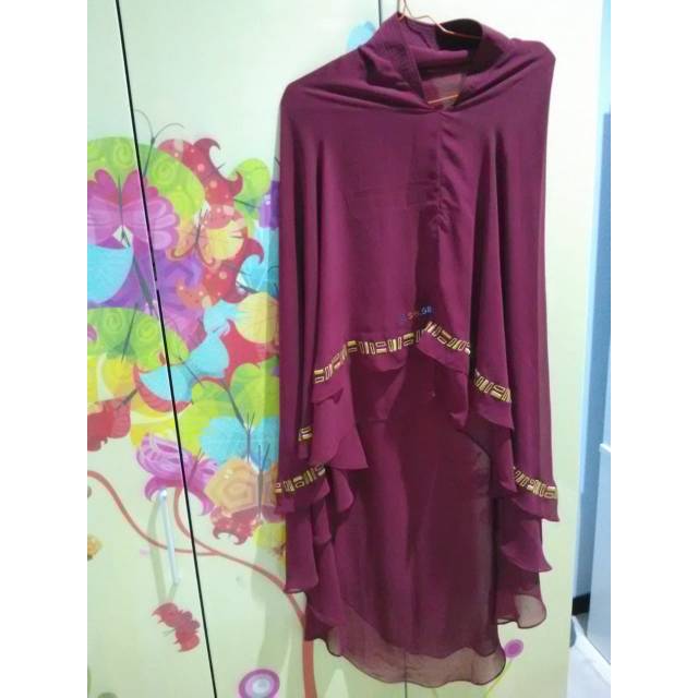 PL Khimar maroon sisesa