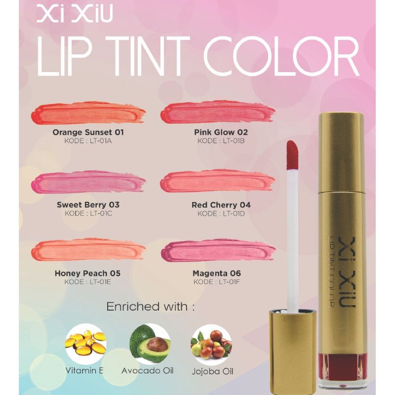 XI XIU LIPTINT COLOR