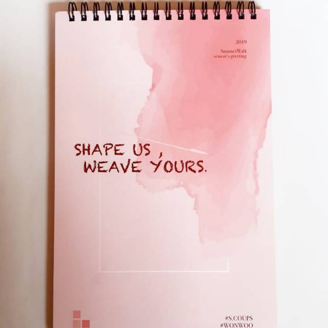 SEVENTEEN SCOUPS & WONWOO - Season Greeting "Shape us Weave yours" by SummerWalk