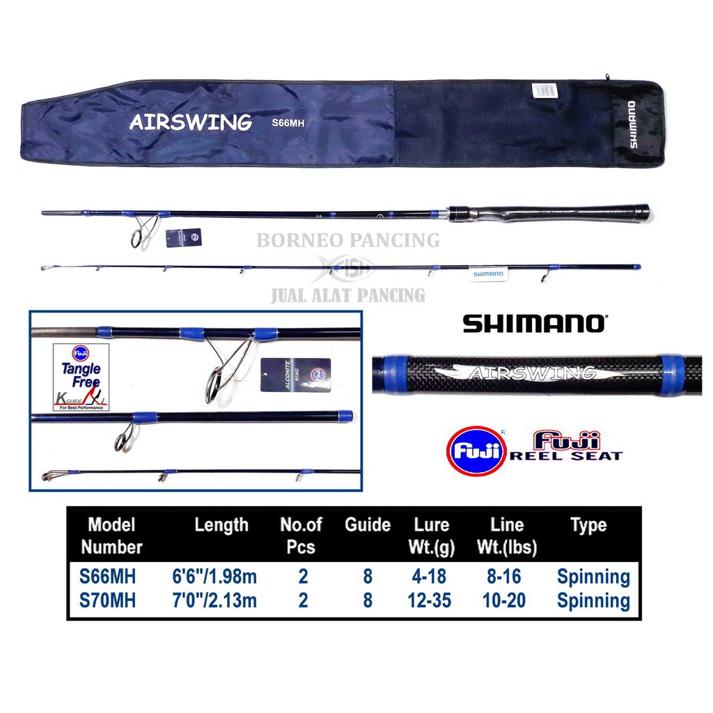 Stik Shimano AIRSWING S-70MH