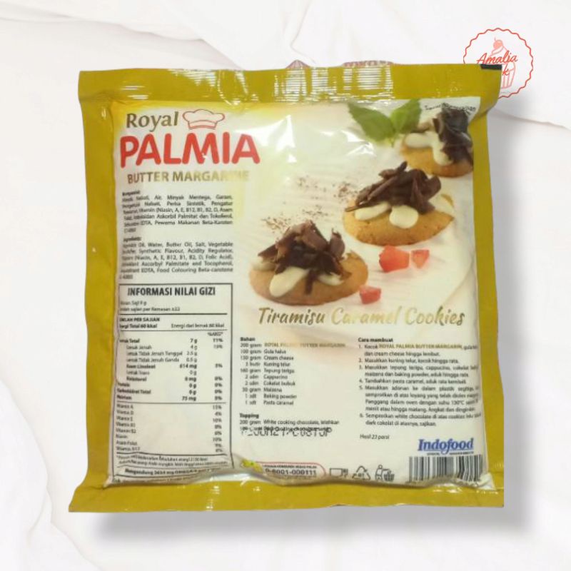 Royal Palmia Butter Margarine 200gram