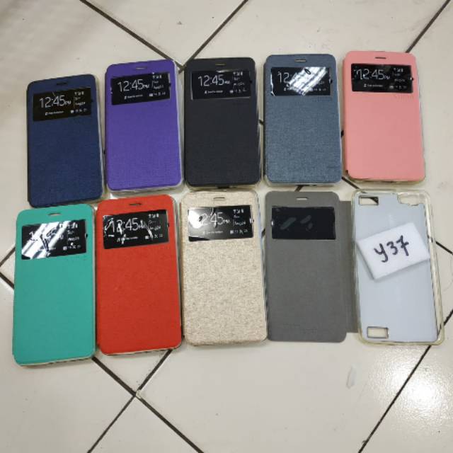 Flip case Vivo Y37 flipcase book cover sarung buku buka tutup flipshell