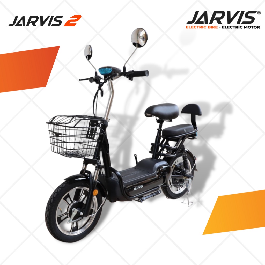 PROMO Jarvis Sepeda Listrik 2.0 Aki 48V 12Ah Dinamo 350Watt