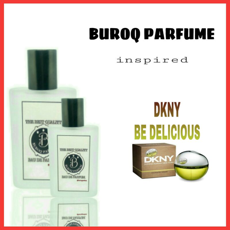 INSPIRED PARFUM DKNY BE DELICIOUS PARFUME WANITA WANGI TAHAN LAMA NON ALKOHOL MURAH