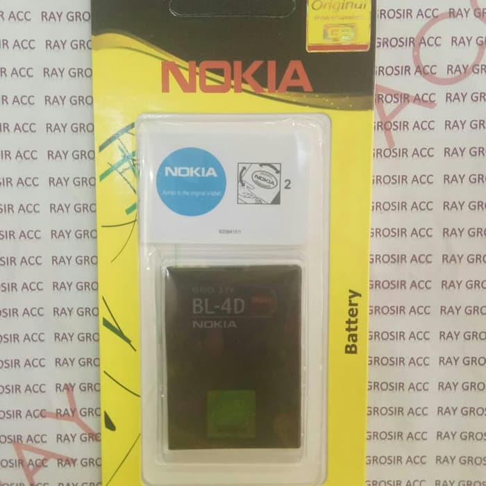 Baterai Original NOKIA BL-4D BL 4D BL4D E5 E7 702T N8 N97 Mini