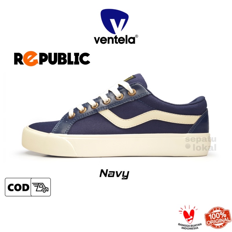 Ventela Republic Low Navy [OFFICIAL]