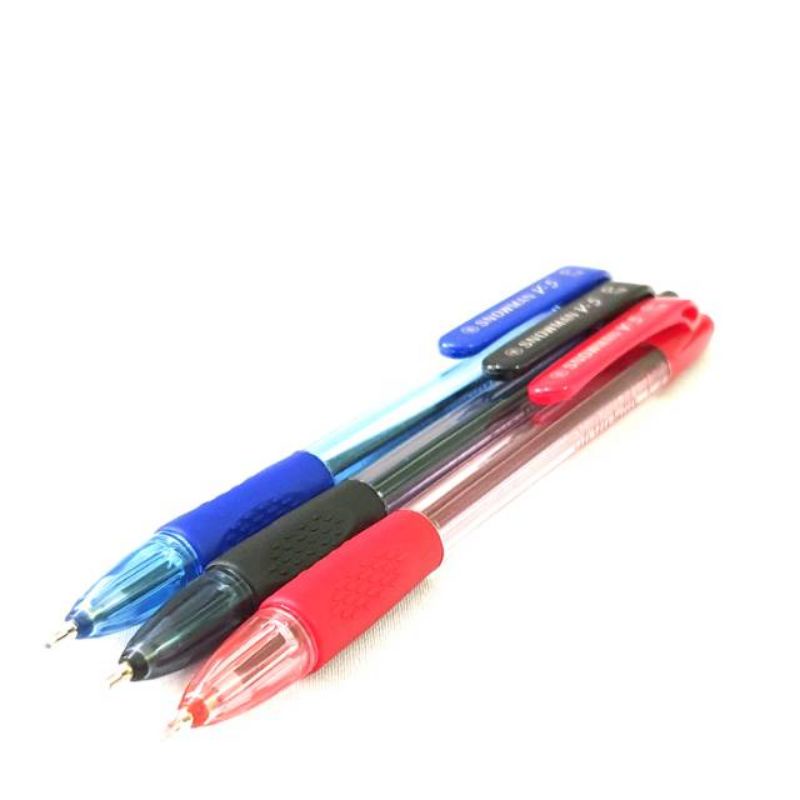 Ballpoint / Bulpen / Pulpen Merk SNOWMAN V.5 Cetekan