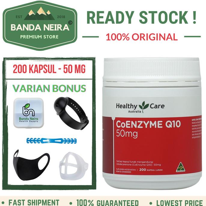 Healthy Care CoEnzyme Q10 50 Mg 200 Kapsul Lc