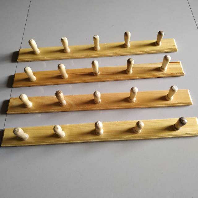 GANTUNGAN BAJU KAYU KAPSTOK BAJU KAYU KAPSTOK BAJU UNIK 5 KAIT