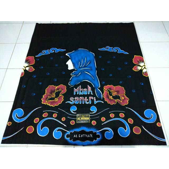 Sarung lukis ornamen alfatahar / sarung mb santri