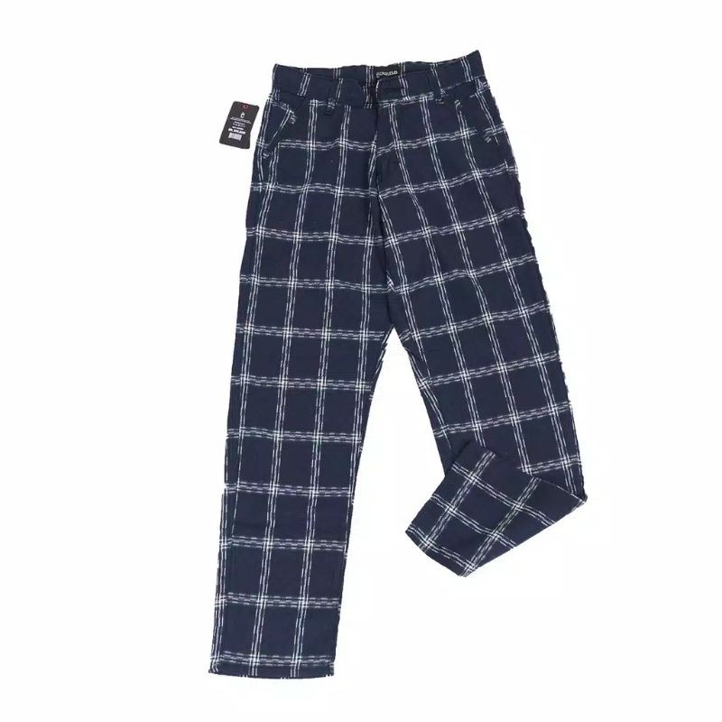 TARTAN PANTS CELANA TARTAN CELANA KOTAK FLANEL WOOL TARTAN PANTS