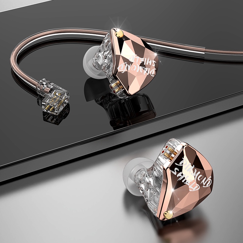 Dx01 Headset In-ear Dynamic HIFI Bass Dengan Kabel Upgrade Dapat Dilepas Untuk Olahraga