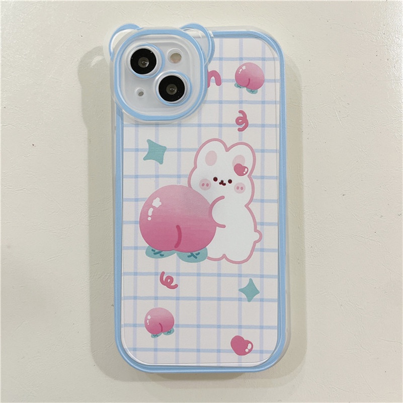 Soft Case Pelindung Lensa Anti Jatuh Tahan Banting Untuk iPhone 14 13 12 11 Pro Max X Xr Xs Max SE 8 7 6 6s Plus