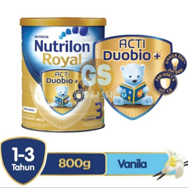 

NUTRILON ROYAL 3 VANILLA 800 GR