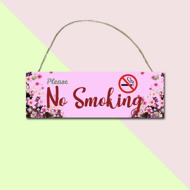 Hiasan Dinding No Smoking FTY02