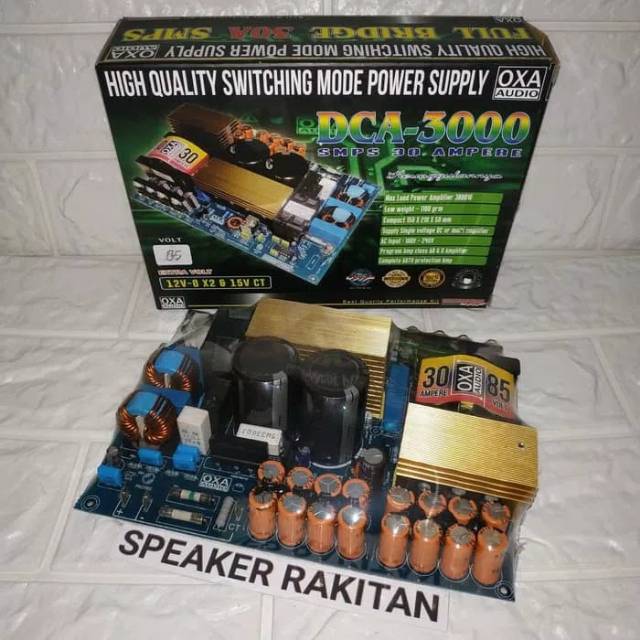 Kit Power Suply Switching DCA-3000 SMPS 30A CT 85V