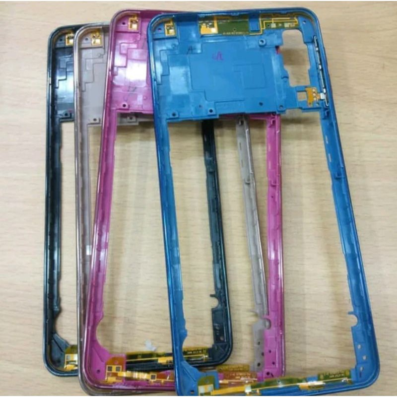 BEZEL BEZZEL TULANG TENGAH TUTUP MESIN SAMSUNG GALAXY A50 A 50 A505 ORIGINAL