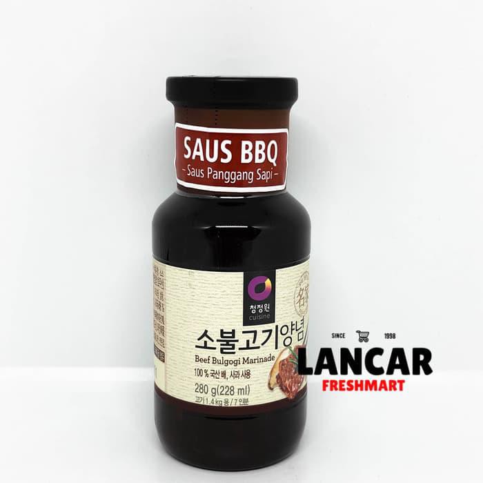 CUISINE SAUS BBQ BEEF BULGOGI 228ML