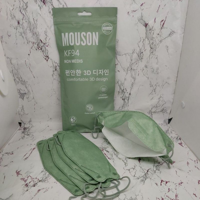 MASKER KF94 MOUSON  ISI 10LEMBAR.