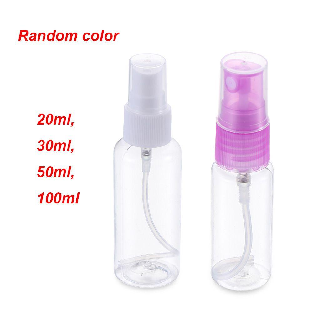 Solighter 5pcs Botol Spray Kosong Transparan Untuk Travel