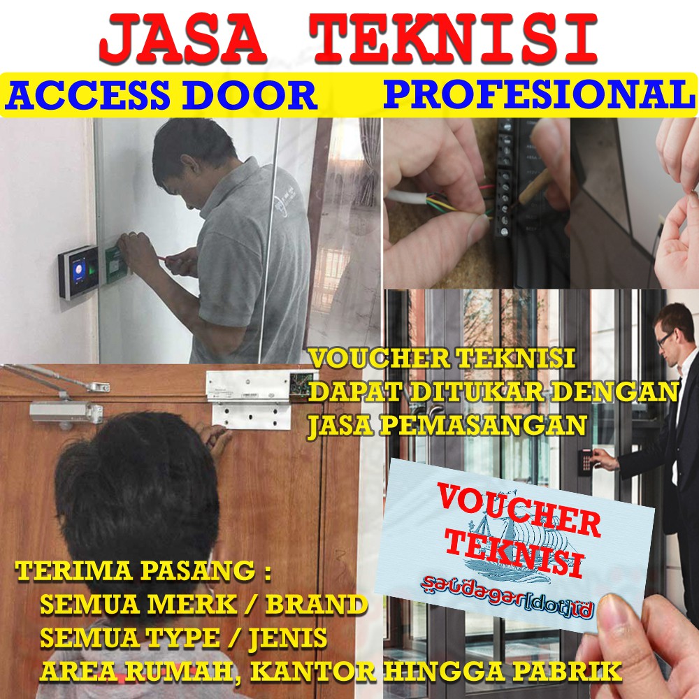 JASA PASANG / INSTALASI / ACCESS CONTROL DOOR / KANTOR / PABRIK