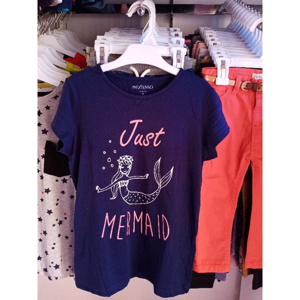 kaos anak cewek 10th IN EXTENSO original bangladesh