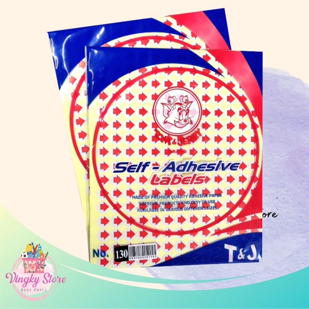 

Leabels / Stiker Tempel Tom & Jerry Tanda Panah No.130