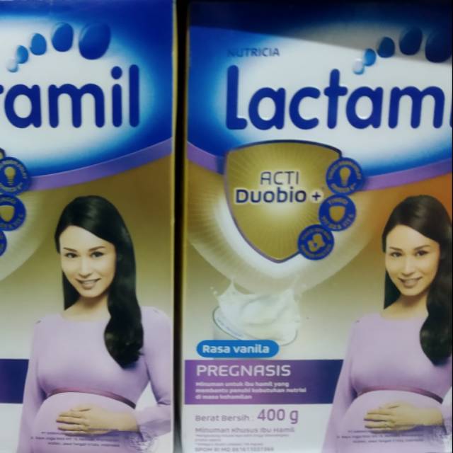 

Nutricia Lactamil pregnasis rasa vanilla 400gr susu hamil